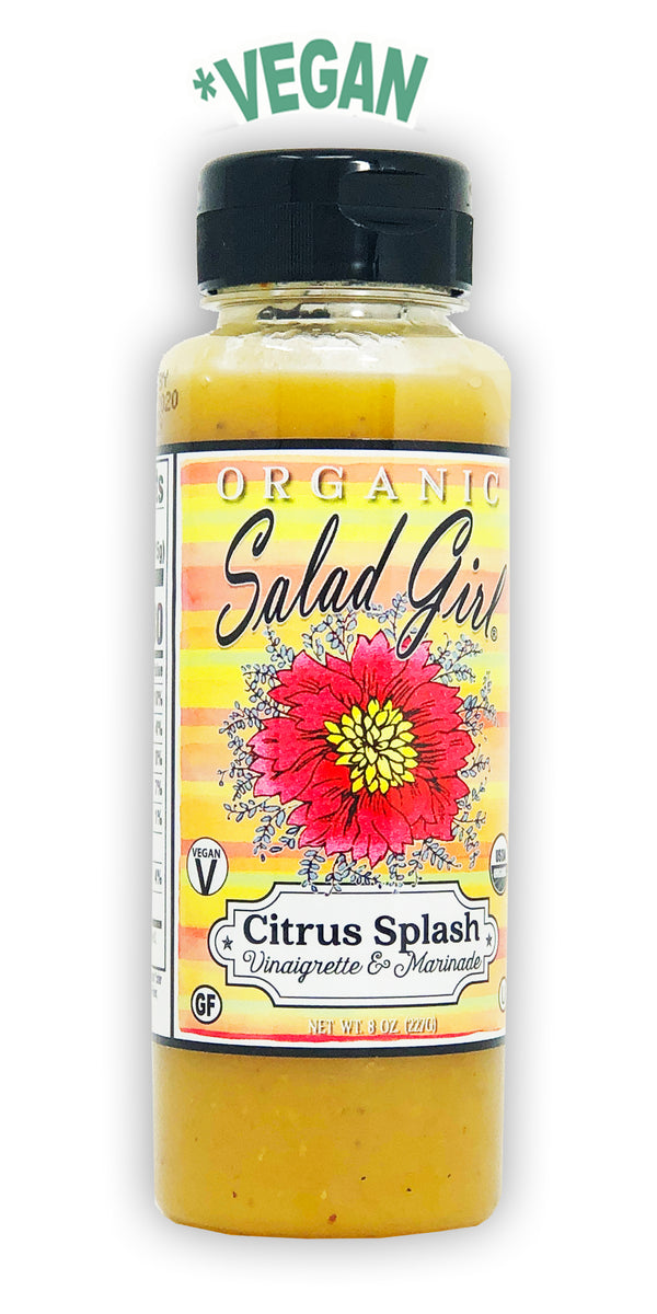 Citrus Splash Organic Vinaigrette & Marinade Salad Girl Organics