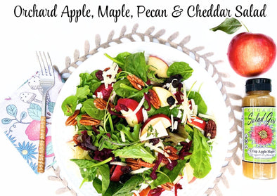 Orchard Apple, Maple, Pecans, Beets & Cheddar Salad