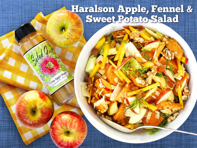 Haralson Apple, Fennel & Sweet Potato Salad