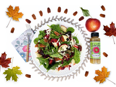 Orchard Apple, Maple, Pecans, Beets & Cheddar Salad