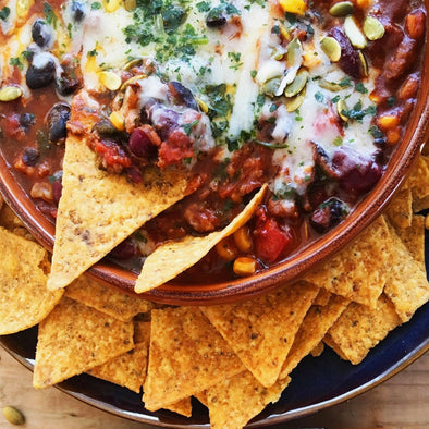 Cowgirl Chili Queso Dip