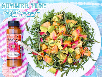 Chili'd Chicken, Cantaloupe & Avocado Salad
