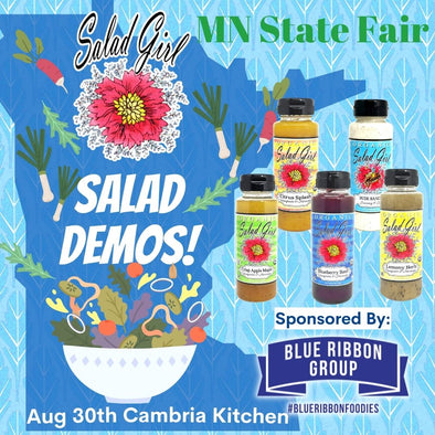 MN State Fair - Salad Girl Demonstrations Aug 30th