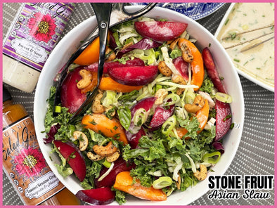 Stone Fruit Asian Slaw