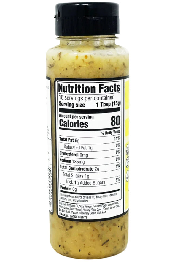 Lemony Herb Organic Vinaigrette & Marinade