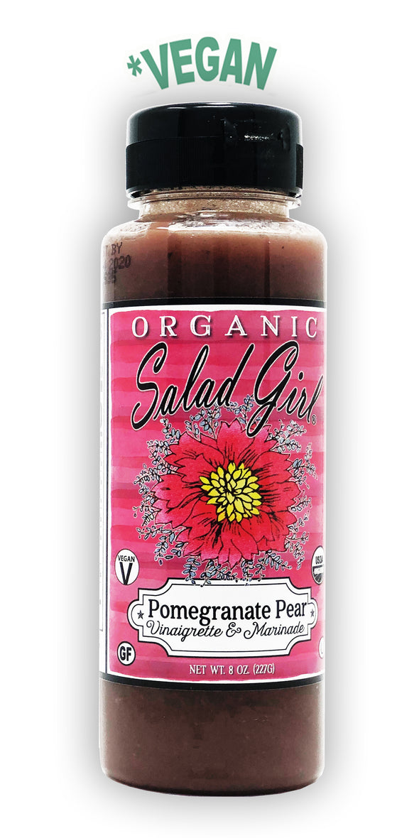 *Pomegranate Pear Organic Vinaigrette & Marinade